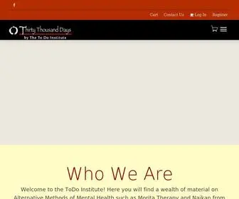 Thirtythousanddays.org(Knowing that our days are numbered) Screenshot