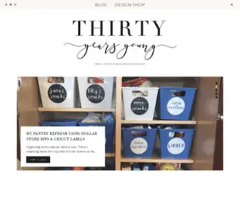 Thirtyyearsyoung.org(Thirtyyearsyoung) Screenshot