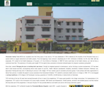 Thirumalaimissionhospital.org Screenshot
