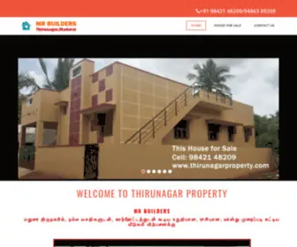 Thirunagarproperty.com(Thirunagar Property Buying and Selling) Screenshot