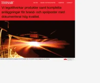 Thisab.com(Torshälla Industrisvets) Screenshot