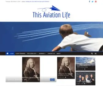 Thisaviationlife.com(This Aviation Life) Screenshot