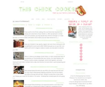 Thischickcooks.net(THIS CHICK COOKS) Screenshot