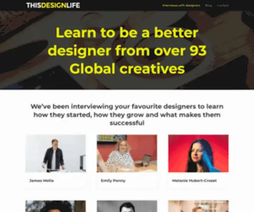 Thisdesignlife.net(Thisdesignlife) Screenshot