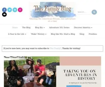 Thisfamilyblog.com(This Family Blog) Screenshot