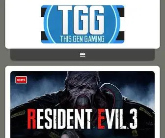 Thisgengaming.com(Video Game Opinions) Screenshot