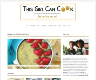 Thisgirlcancook.nl(This Girl Can Cook) Screenshot