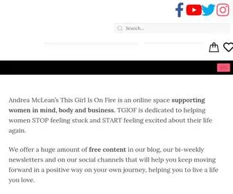 Thisgirlisonfire.com(This Girl Is On Fire) Screenshot