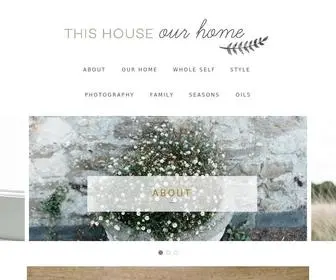 Thishouseourhome.com(This House Our Home) Screenshot