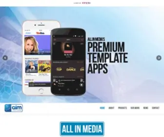 Thisisaim.com(All In Media) Screenshot