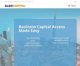 Thisisalgo.com(Algo Capital) Screenshot