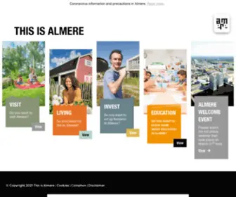 Thisisalmere.com(This is Almere) Screenshot