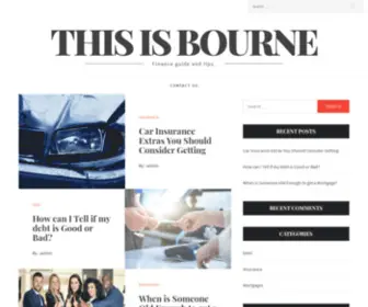 Thisisbourne.co.uk(Finance guide and tips) Screenshot