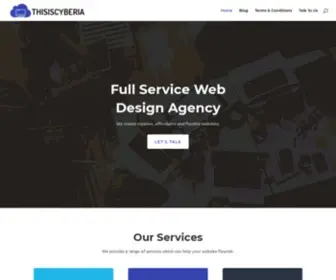 Thisiscyberia.com(Creative, Flexible & Affordable Website Design) Screenshot