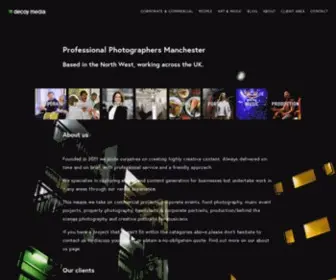 Thisisdecoy.co.uk(Professional Manchester Photographers) Screenshot