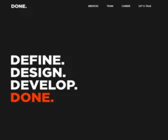 Thisisdone.com(DONE) Screenshot