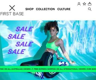 Thisisfirstbase.com(The Ultimate Sports Lifestyle Brand For Women) Screenshot