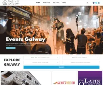 Thisisgalway.ie(Make a Break for Galway) Screenshot