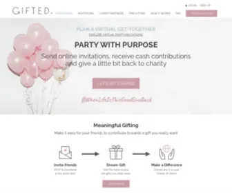 Thisisgifted.com(Gifted) Screenshot