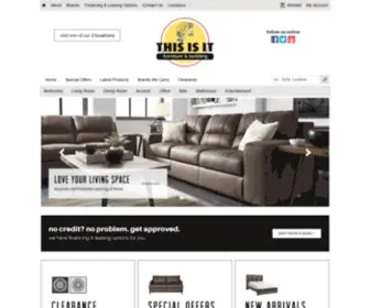 Thisisitfurniturediscount.com(This Is It Furniture) Screenshot