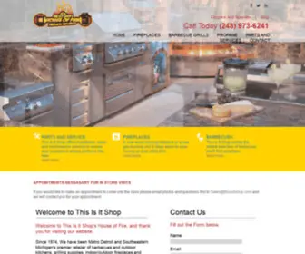 Thisisitshop.com(West Bloomfield Barbecue Grills) Screenshot