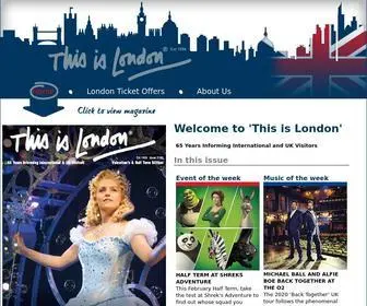 Thisislondontickets.co.uk(Home) Screenshot