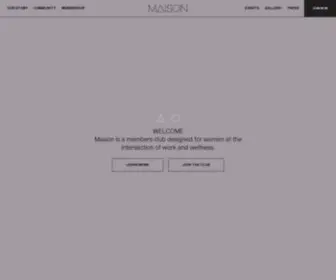 Thisismaison.com(Maison) Screenshot