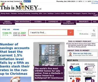 Thisismoney.co.uk(This is Money) Screenshot
