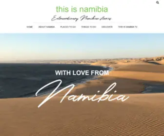 Thisisnamibia.com(This is Namibia) Screenshot