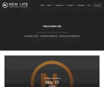 Thisisnewlife.com(New Life Ministries) Screenshot