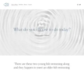 Thisiswaterllc.com(This Is Water) Screenshot