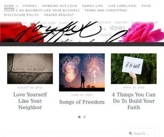 Thisjoyfulkindoflove.com(Find His Joy & Love In Everything) Screenshot