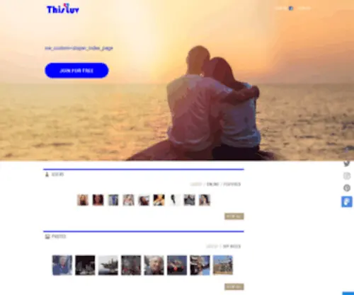 Thisluv.com(Find Christian singles today) Screenshot