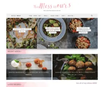 Thismessisours.com(Healthy, gluten-free recipes) Screenshot
