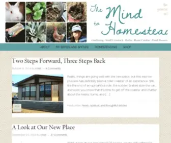 Thismindbeinyou.com(Homesteading) Screenshot