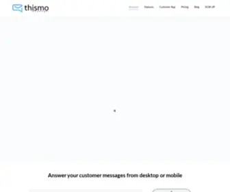Thismo.com(Thismo messenger for your business) Screenshot