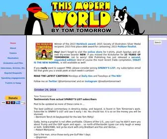 Thismodernworld.com(This Modern World) Screenshot