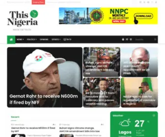 Thisnigeria.com(Thisnigeria) Screenshot