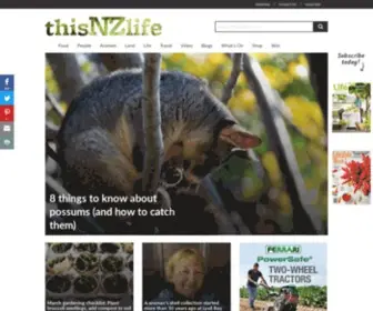 Thisnzlife.co.nz(Living and travelling well in New Zealand) Screenshot