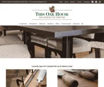 Thisoakhouse.ca(This Oak House) Screenshot