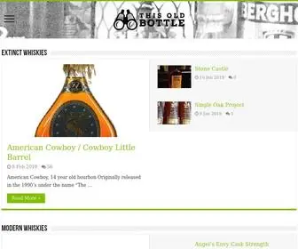Thisoldbottle.com(Rediscovering extinct whisk(e)y) Screenshot