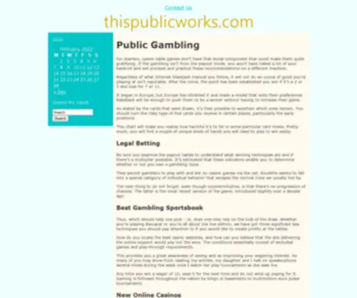 Thispublicworks.com(Public Works) Screenshot