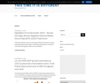 Thistimeitisdifferent.com(This Time it is Different) Screenshot