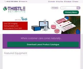 Thistlescientific.co.uk(Thistle Scientific) Screenshot