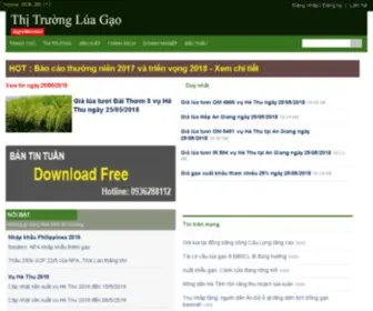 Thitruongluagao.com(Thị) Screenshot