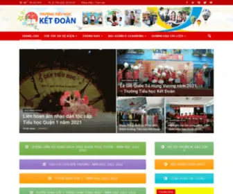 Thketdoan.com(Trường Tiểu học Kết Đoàn) Screenshot