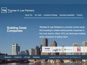 THL.com(Thomas H. Lee Partners) Screenshot