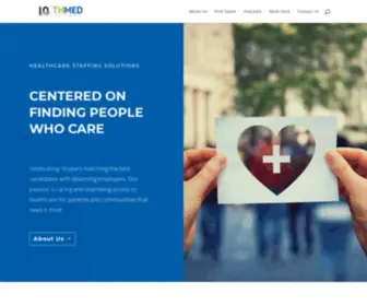 Thmedstaffing.com(Healthcare Staffing Solutions) Screenshot