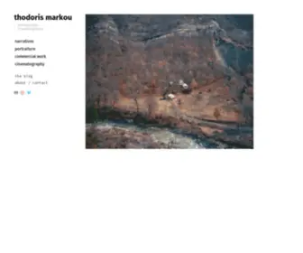 Thodorismarkou.com(Thodoris markou) Screenshot