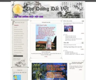 Thoduongdatviet.com(Tho đường đất Việt) Screenshot